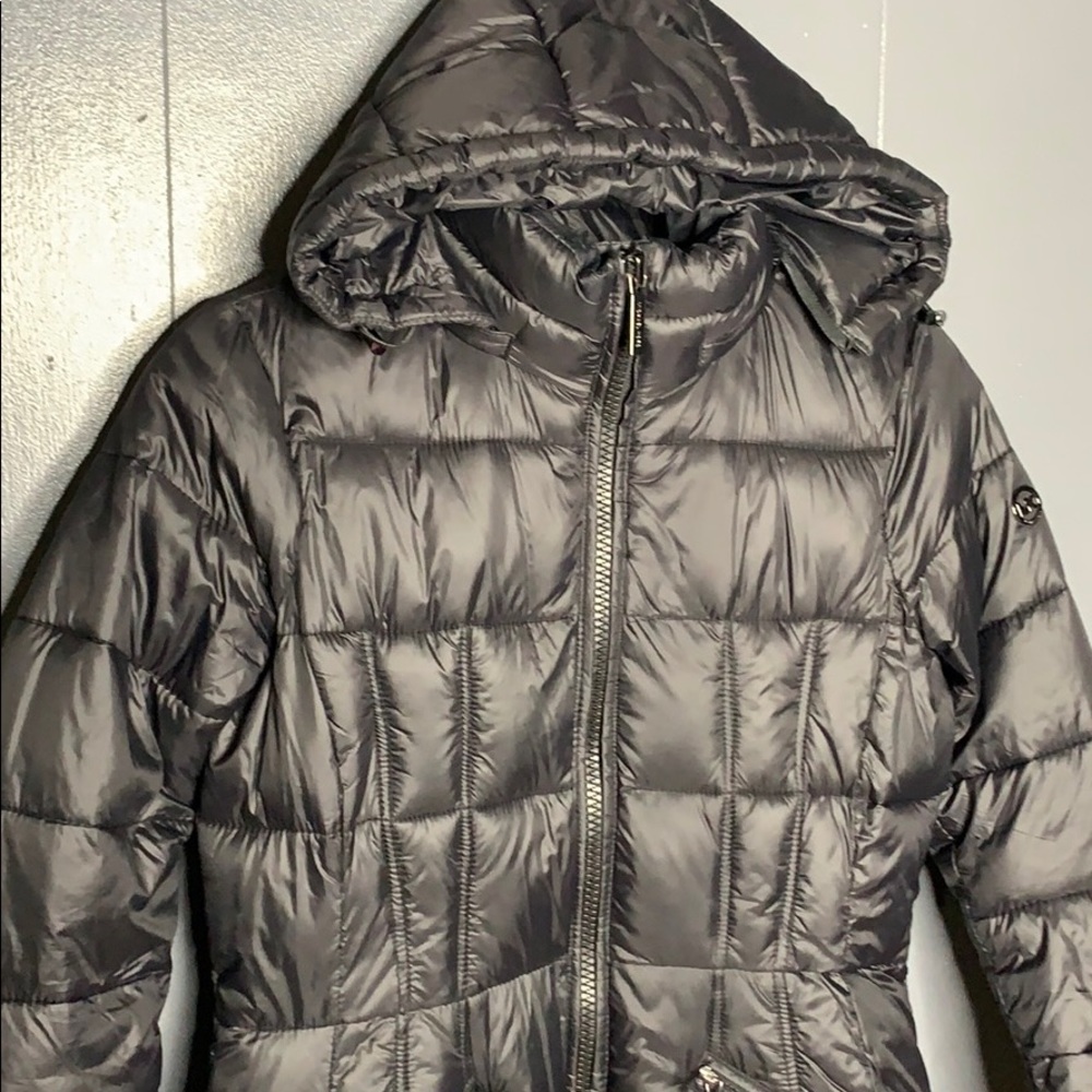 MICHAEL KORS BLACK COAT SIZE XS - Picture 4 of 11